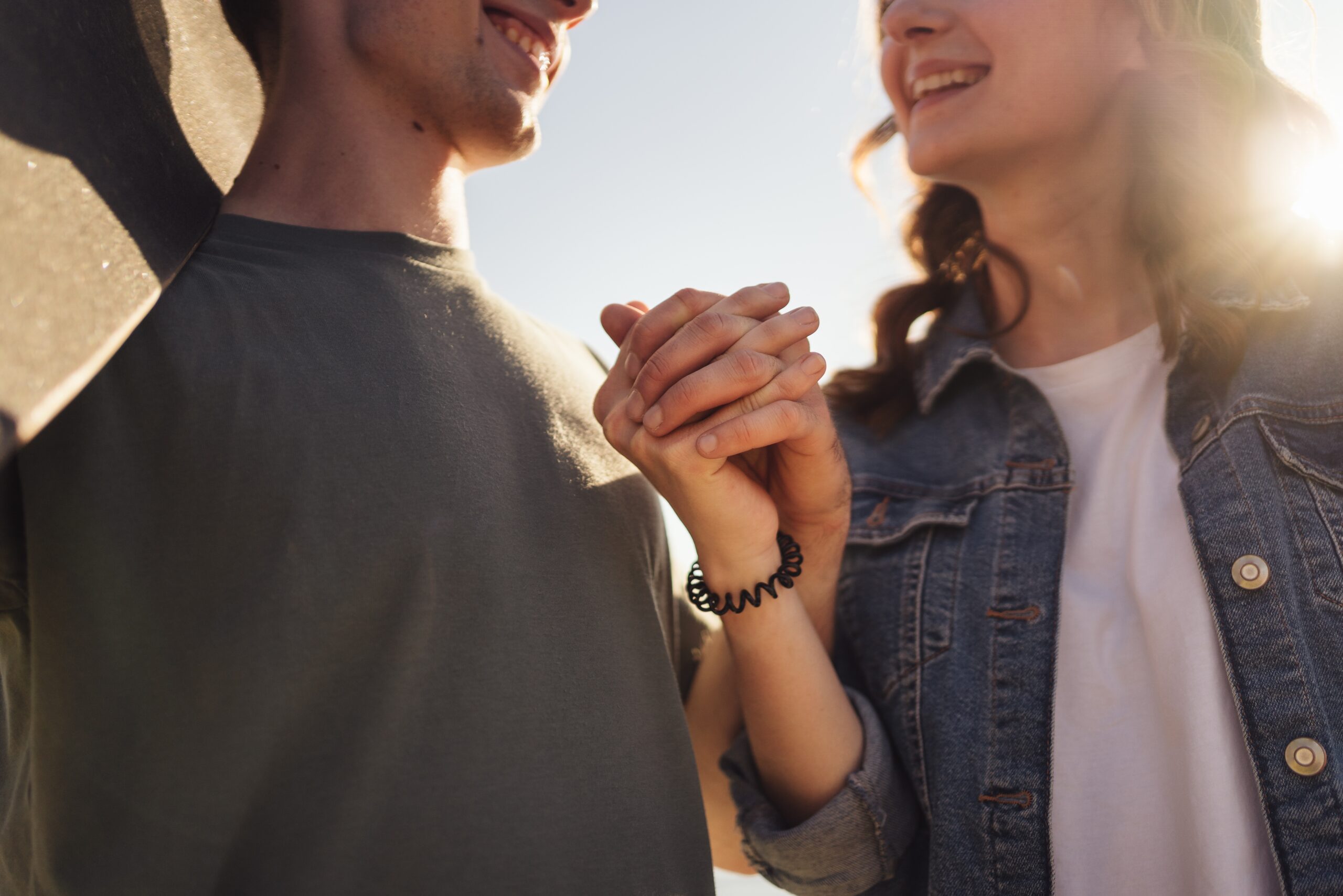 Boost Self-Confidence Through Dating - couple holding hands