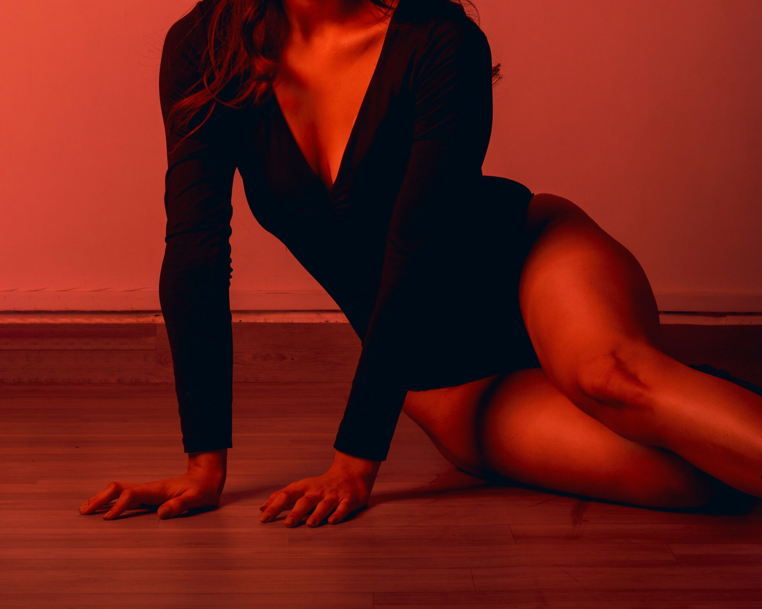 Bunny Boiler Personality Traits - woman sitting red light