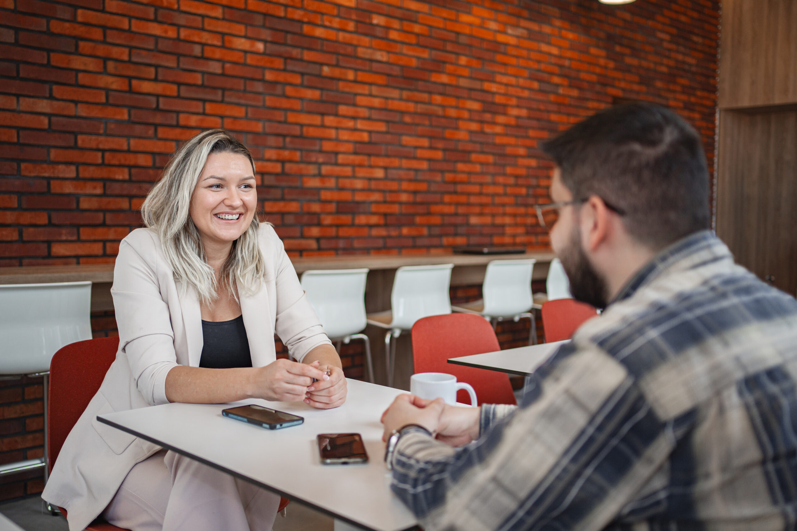Discover Romance at Kosher Speed Dating Events Happening Near You Today - man and woman sitting at table