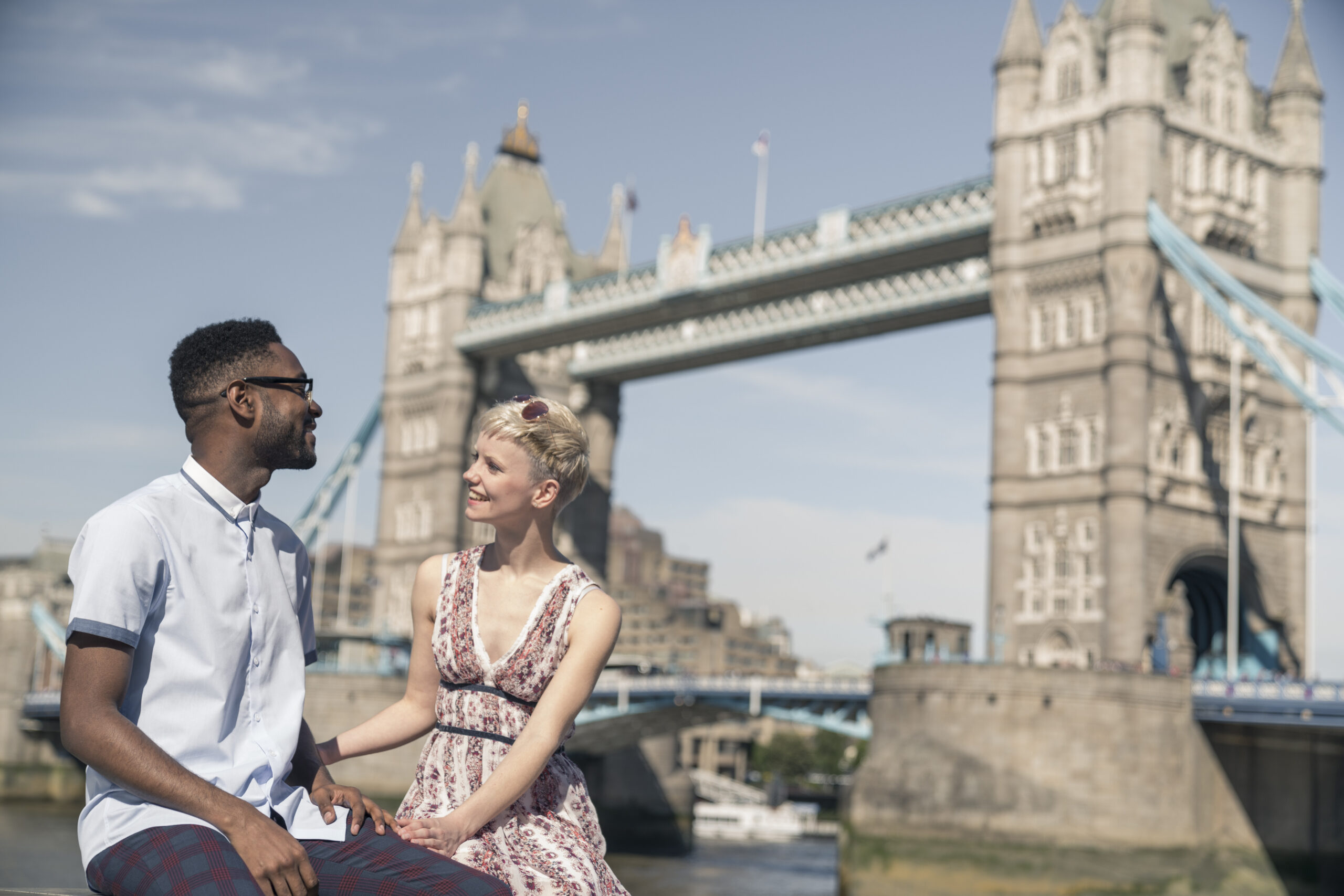 Jewish Singles Events London - couple at Tower Bridge
