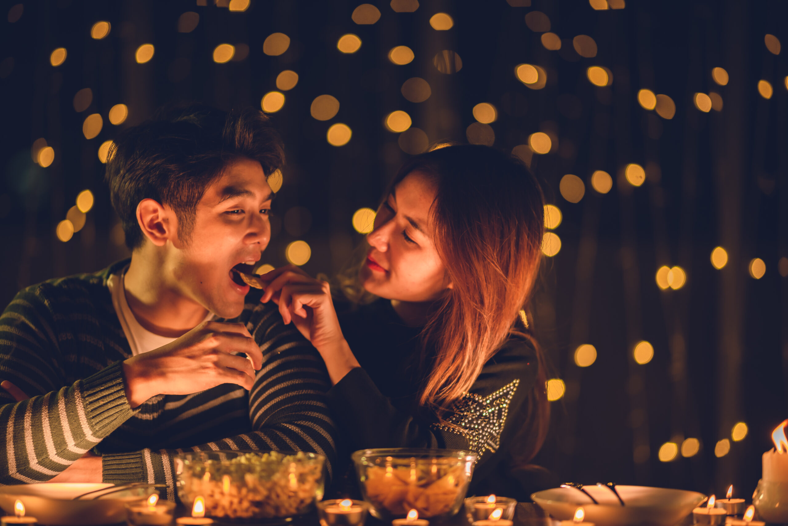 Third Date Red Flags - Warning Signs You Mustn’t Overlook - couple celebrating at home